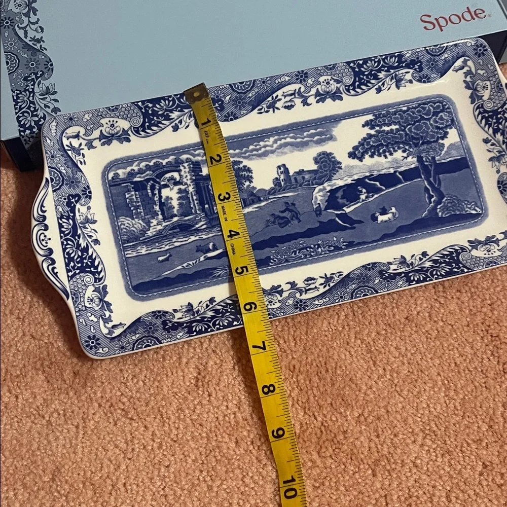 Spode Blue Italian Vanity Tray